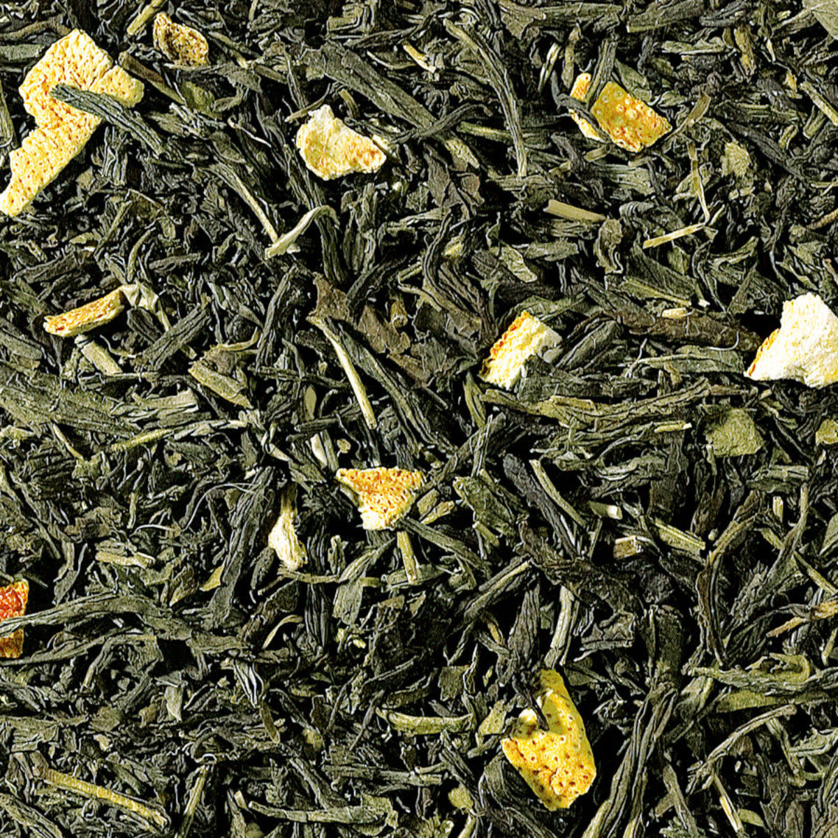 Grüntee China Senche Earl Grey Bergamotte