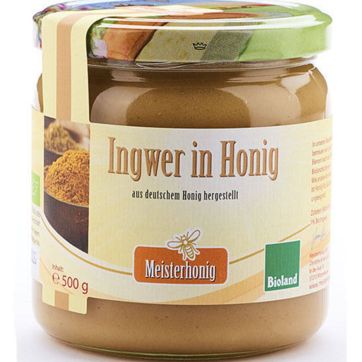 BIO Ingwer in Honig 250g