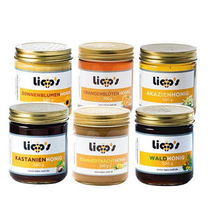 Honigssortiment 6x500g