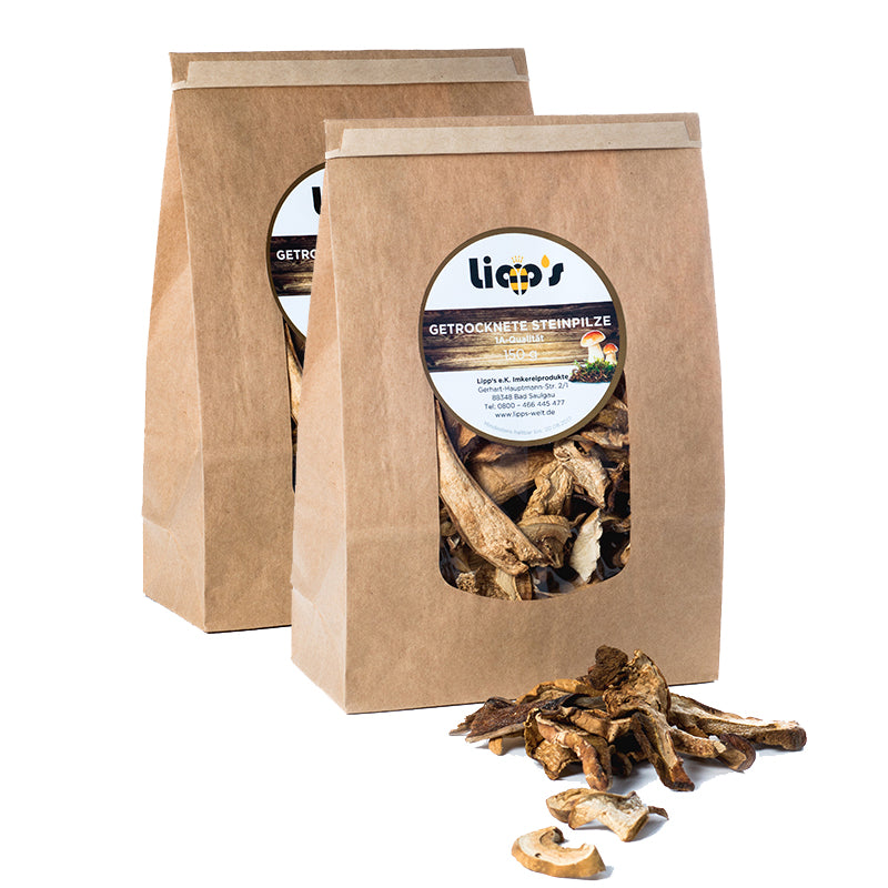 Steinpilze - getrocknet und in Scheiben 1A-Qualität