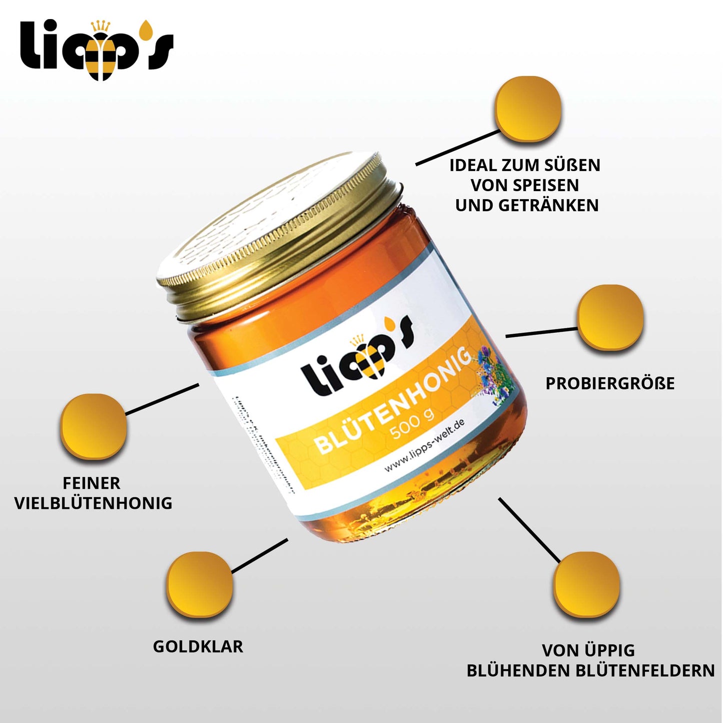 Blütenhonig flüssig 2500g