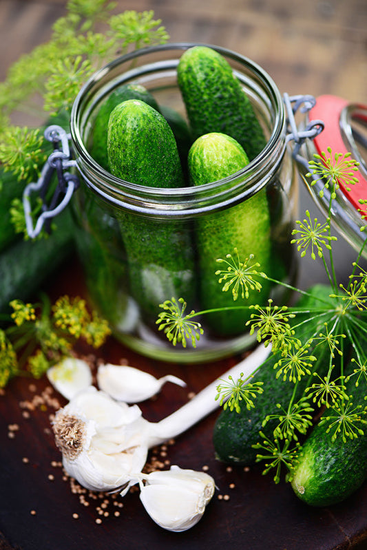 Spreewaldgurken mit Kastanienhonig