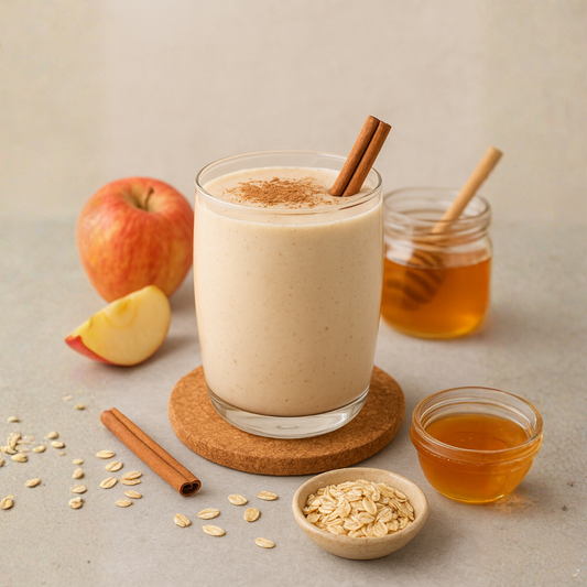 Winterlicher Honig-Smoothie – natürlich süß & wohltuend cremig